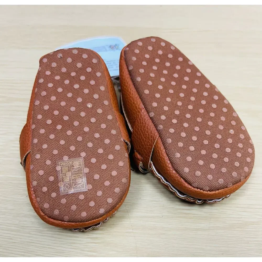 Rabeiser Baby Comfortable Shoes Size 0-6 Color Brown